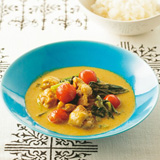 鶏肉のココナツカレー