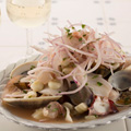 CEVICHE DE MARISCOS ～魚介のセビーチェ～