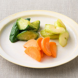 いろどり野菜の即席味噌漬け