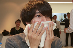 蒸しタオルの効果
