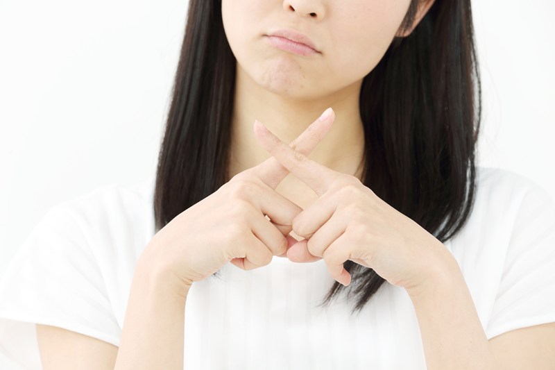 洗顔のNG行動