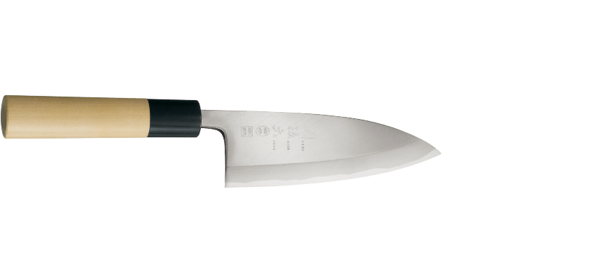 金寿本鋼 出刃 150mm